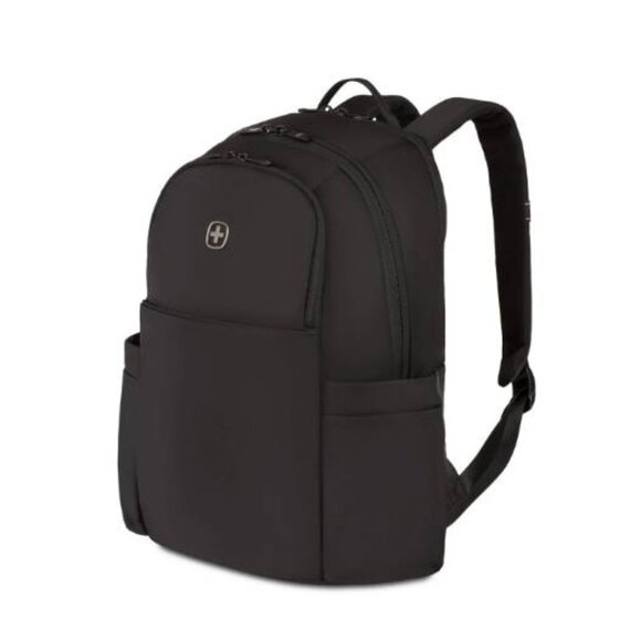 Compact Swissgear Lightweight Laptop Backpack - Black - Picture 1 of 1